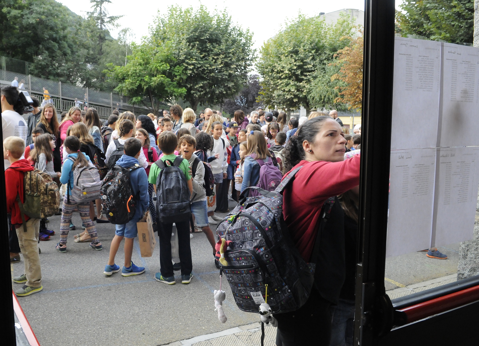 Comença el curs escolar 2018-2019 amb el retorn a les aules dels 11.000 alumnes del país