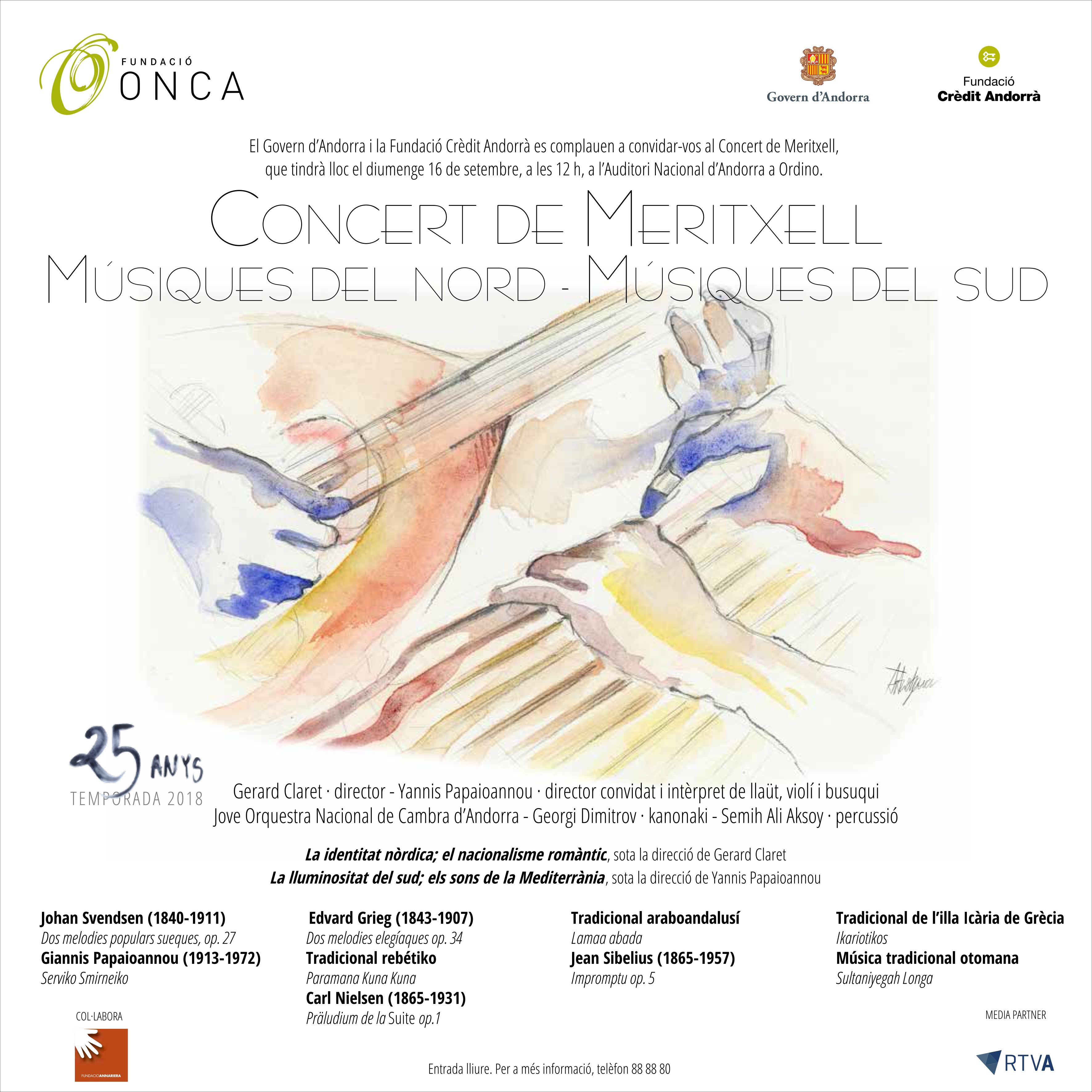 La Jonca protagonitzarà el tradicional Concert de Meritxell amb músiques del Nord i músiques del sud