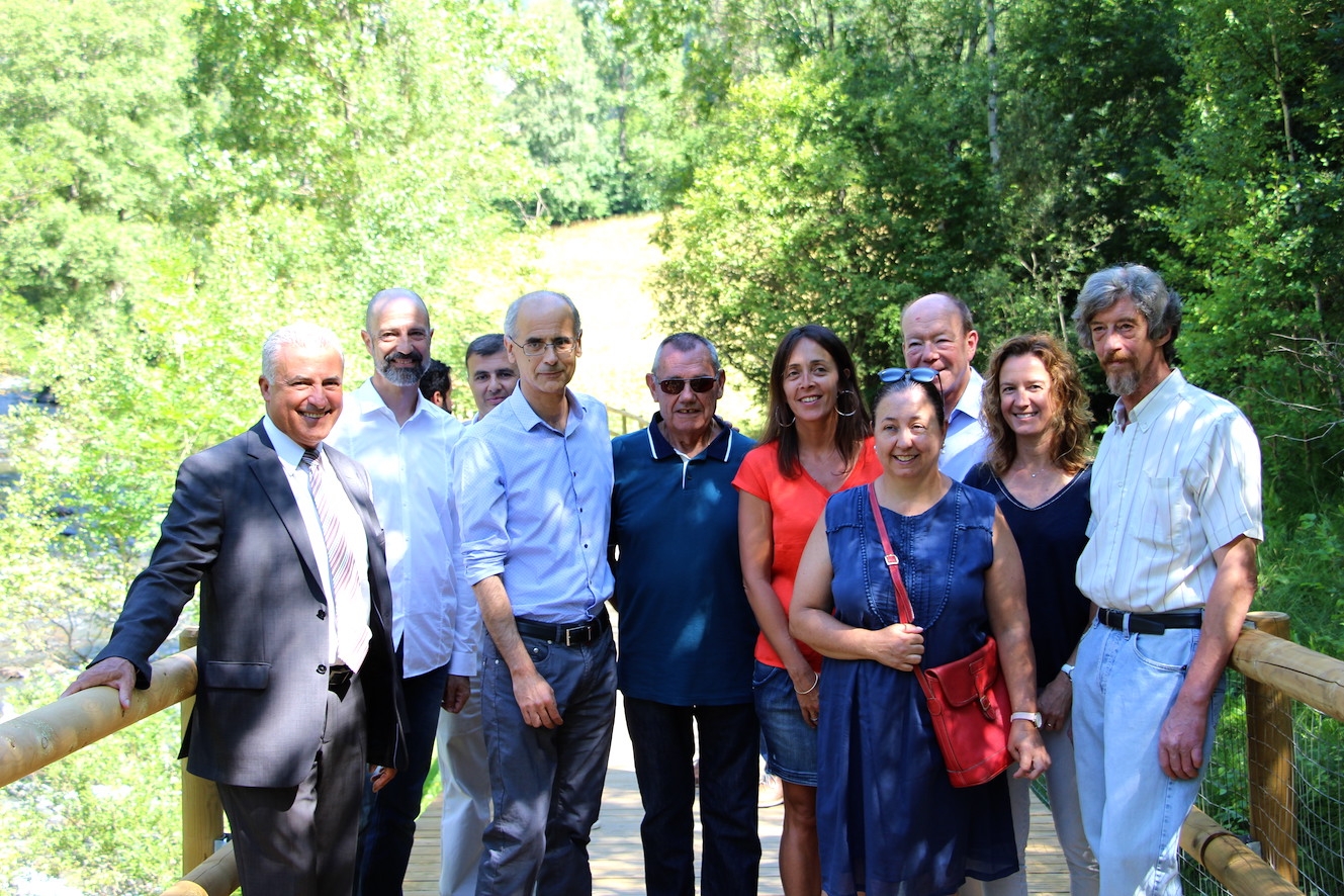 S’inaugura el tram de camí del Pla Sectorial d’Infraestructures Verdes que va de la Cortinada a Ansalonga