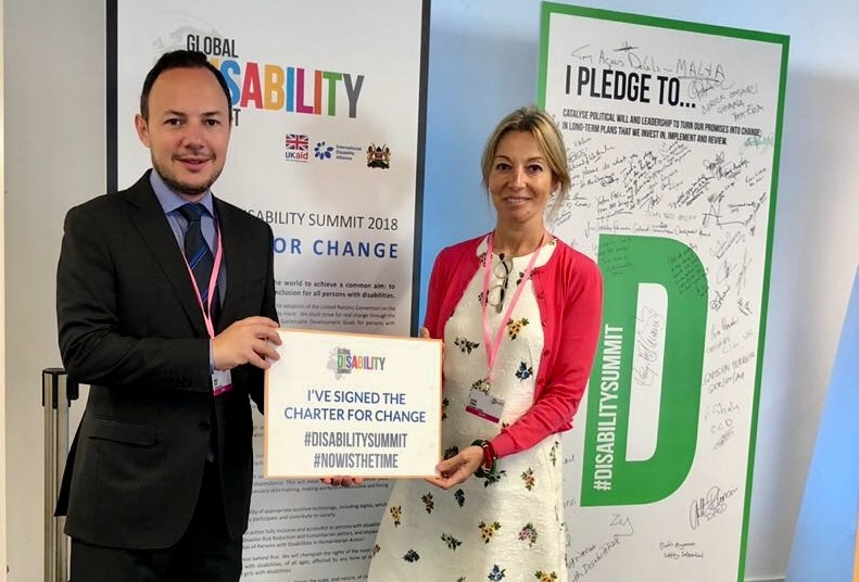 Xavier Espot participa en la Cimera Mundial de la Discapacitat que se celebra a Londres