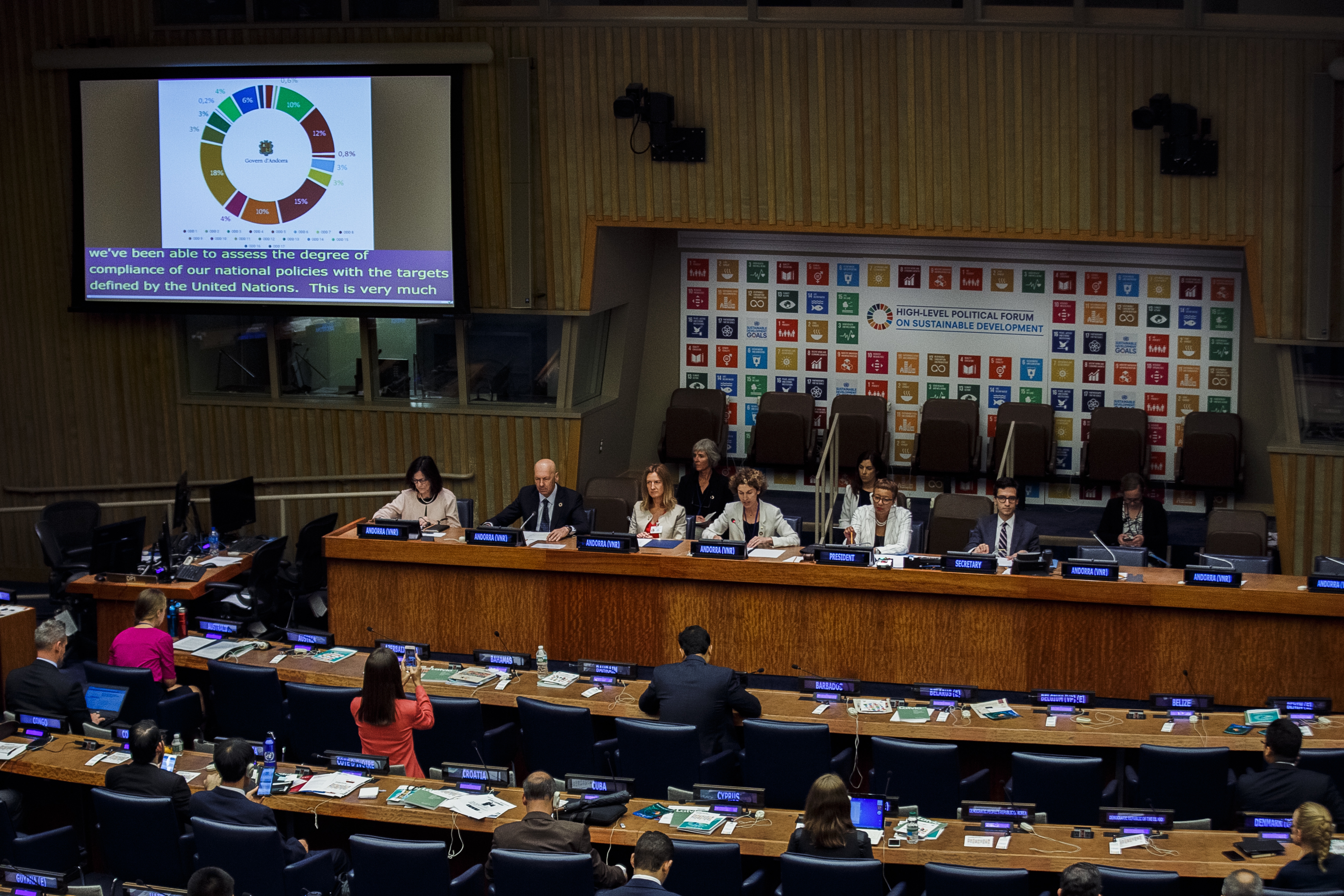 Andorra referma el seu compromís amb el desenvolupament sostenible i aposta per la implicació de tota la societat