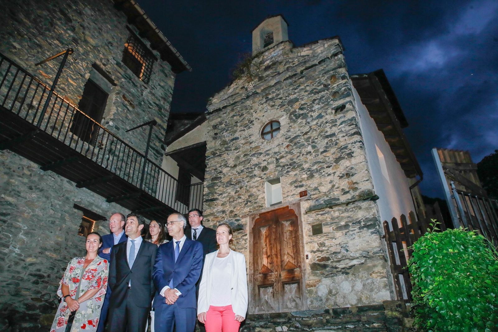 El nou enllumenat posa en valor el patrimoni de Casa Rossell d’Ordino i l’acosta a la ciutadania