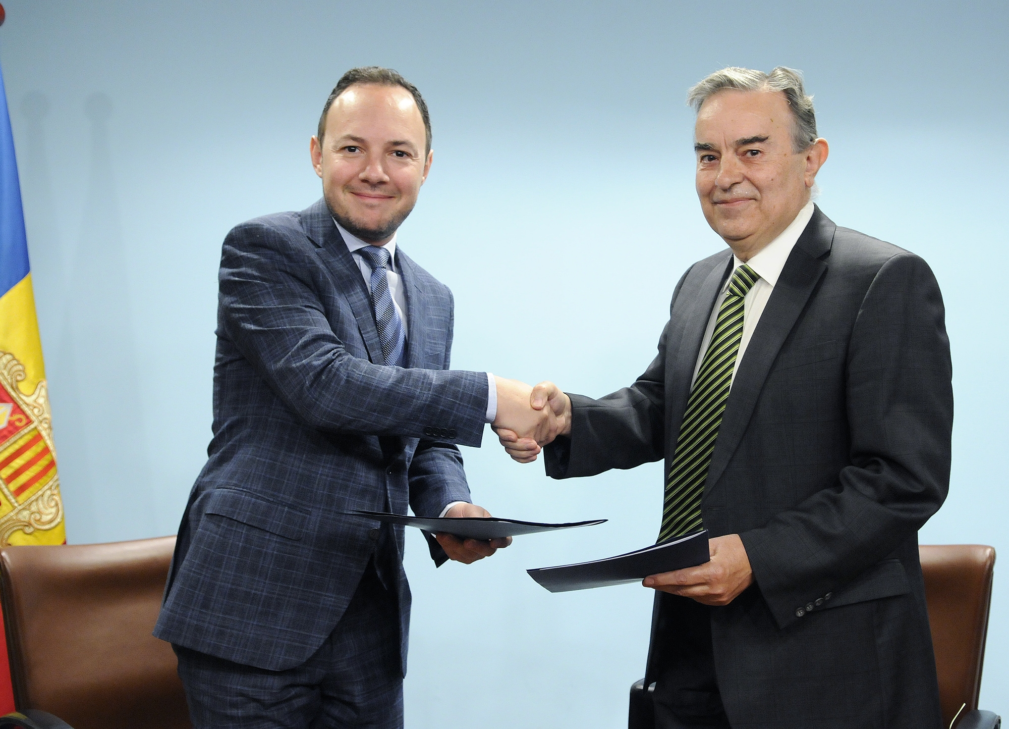 Afers Socials i Càritas Andorrana signen un conveni de col·laboració per a la cessió d'un habitatge per a ús social