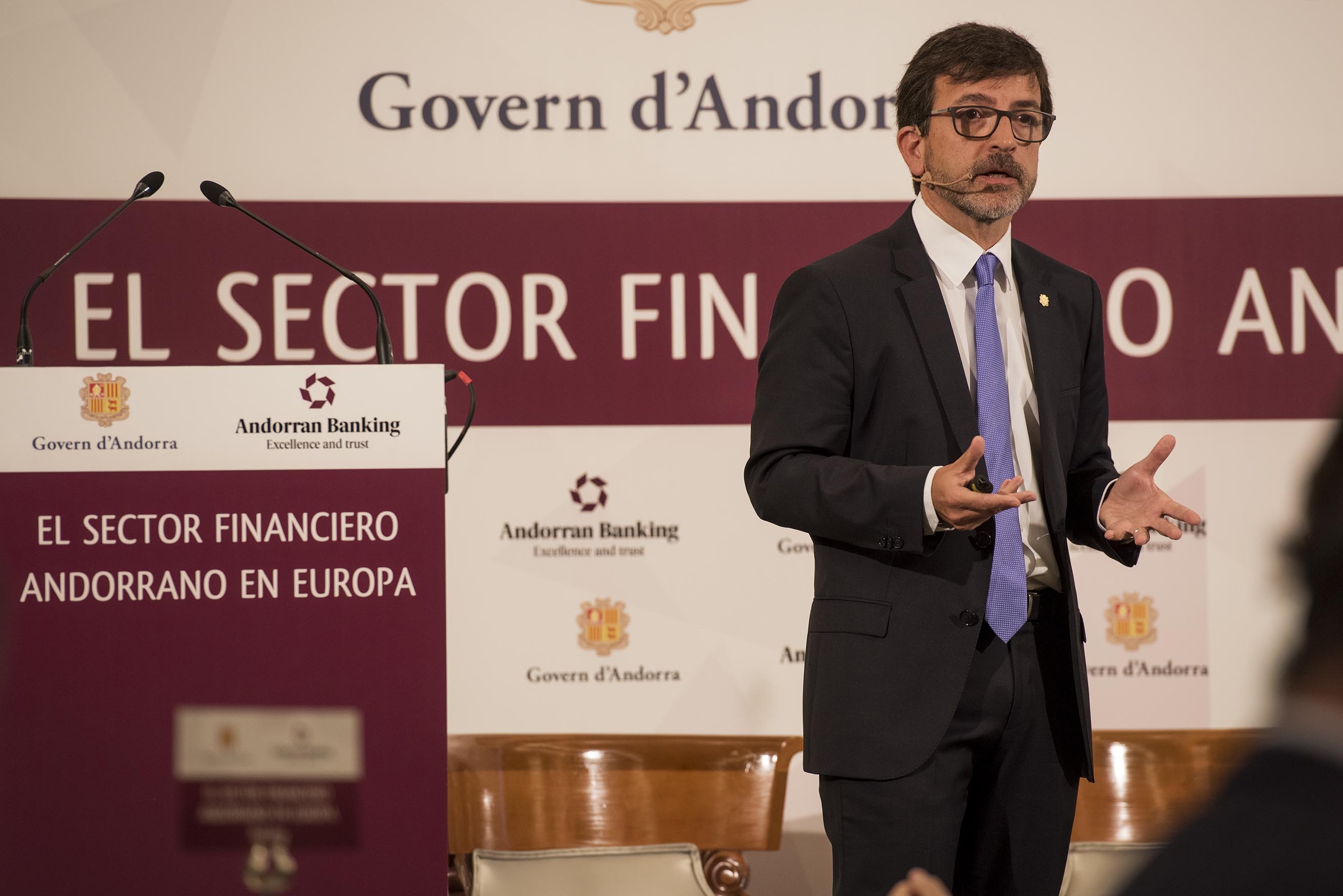 Cinca destaca l’esforç global perquè Andorra esdevingui una plaça financera homologada i competitiva