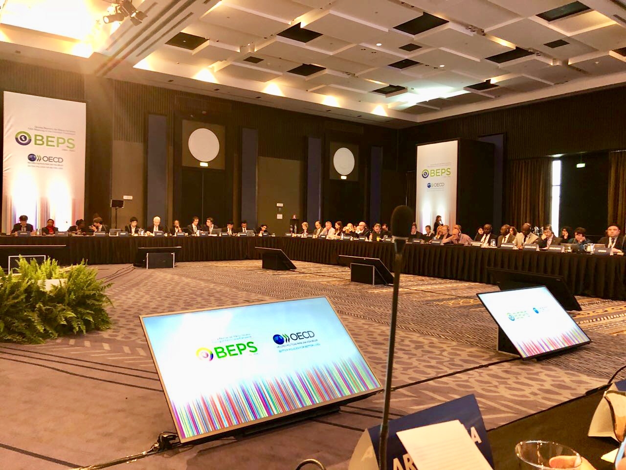 Cornella participa a la 5a reunió del Marc Inclusiu de BEPS de l'OCDE