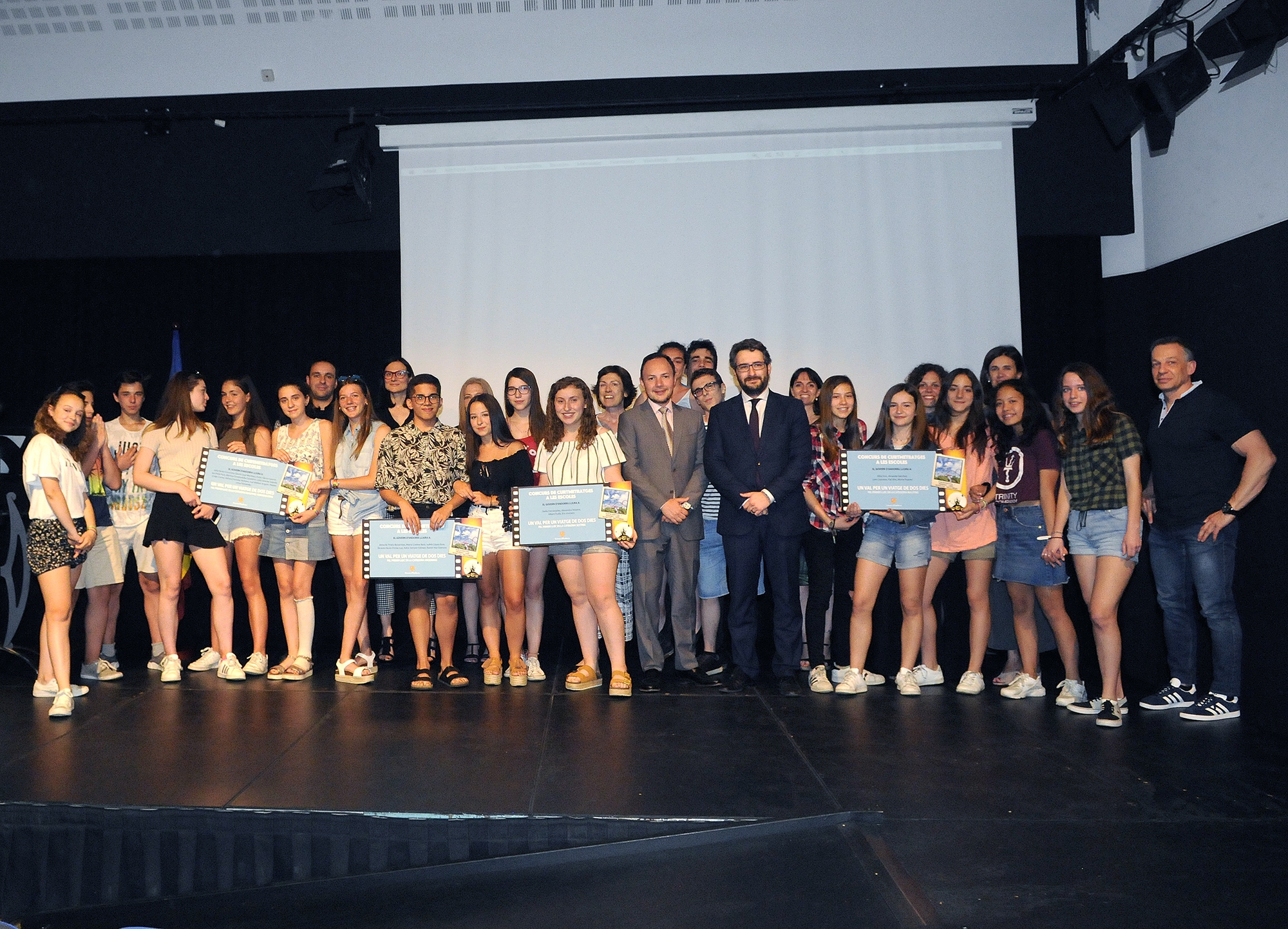 Es lliuren els premis del 1r concurs de curtmetratges a les escoles sobre bullying, bullying-ciberbullying, grooming i sexting