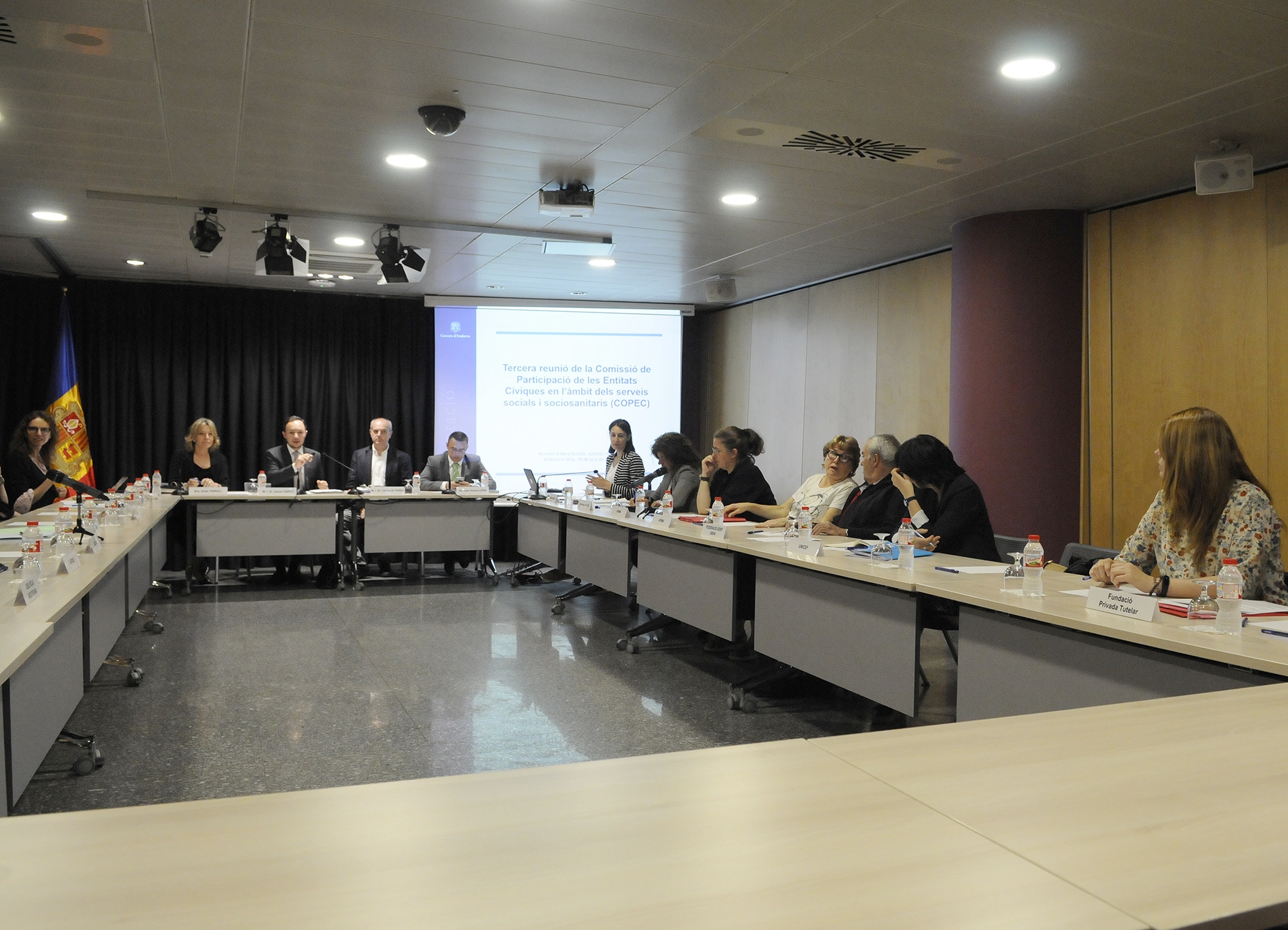 La COPEC fa balanç de les darreres accions en l'àmbit dels serveis socials i sociosanitaris
