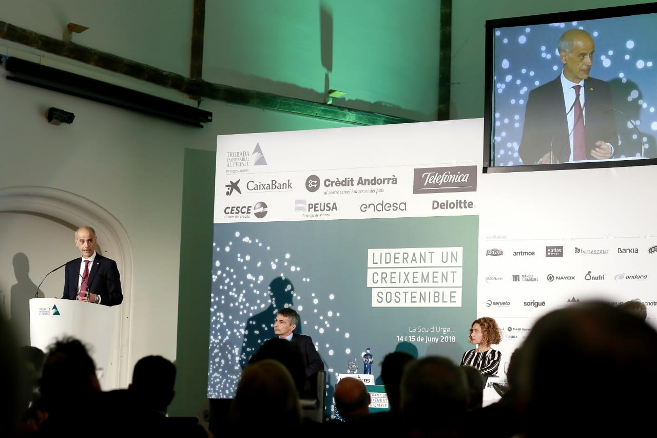 Martí parla de l’encaix dels petits Estats en una Europa diversa a la cloenda de la 29a Trobada Empresarial al Pirineu