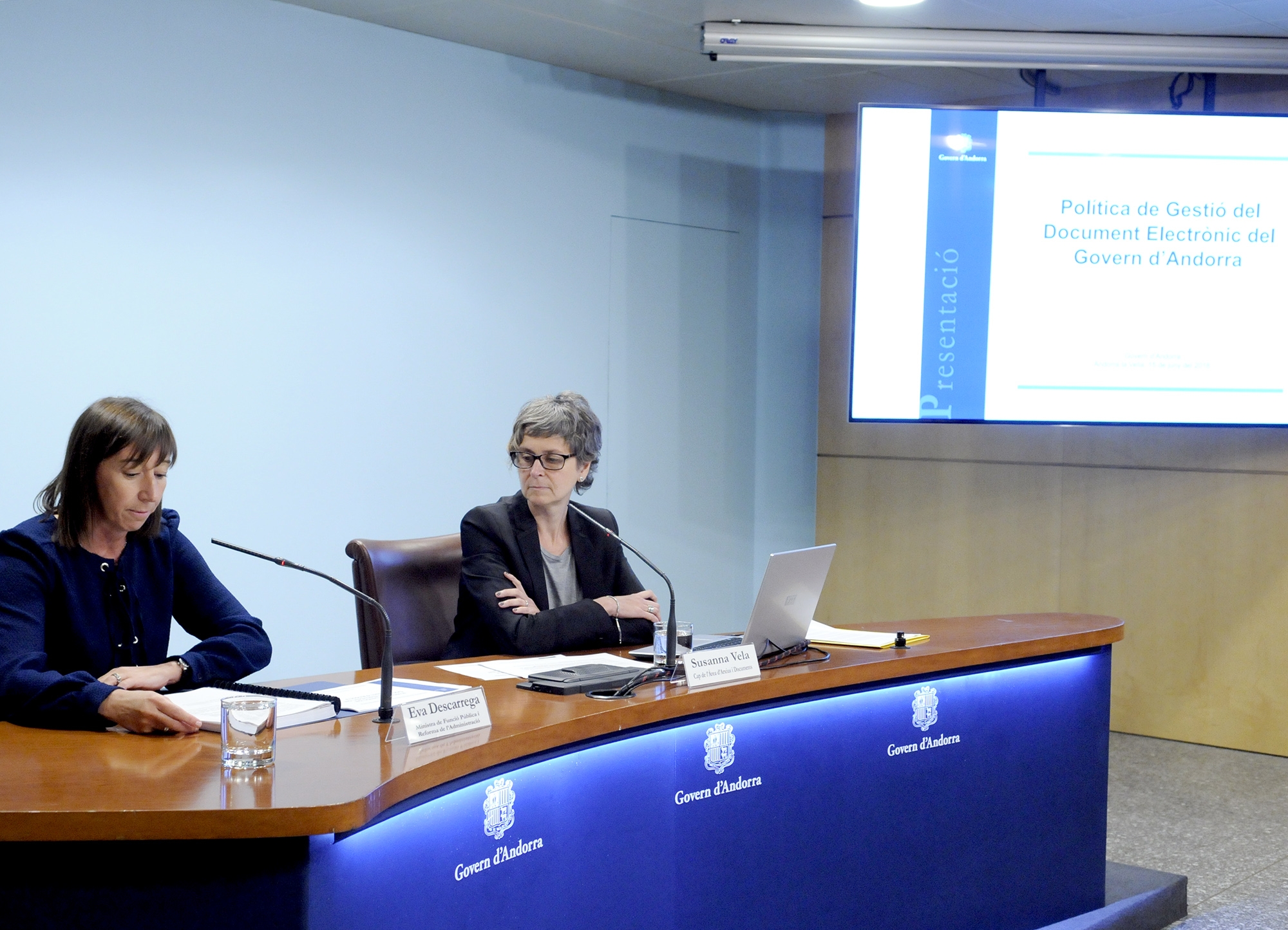Es presenta el Model de Gestió de l’Expedient i del Document Electrònic del Govern
