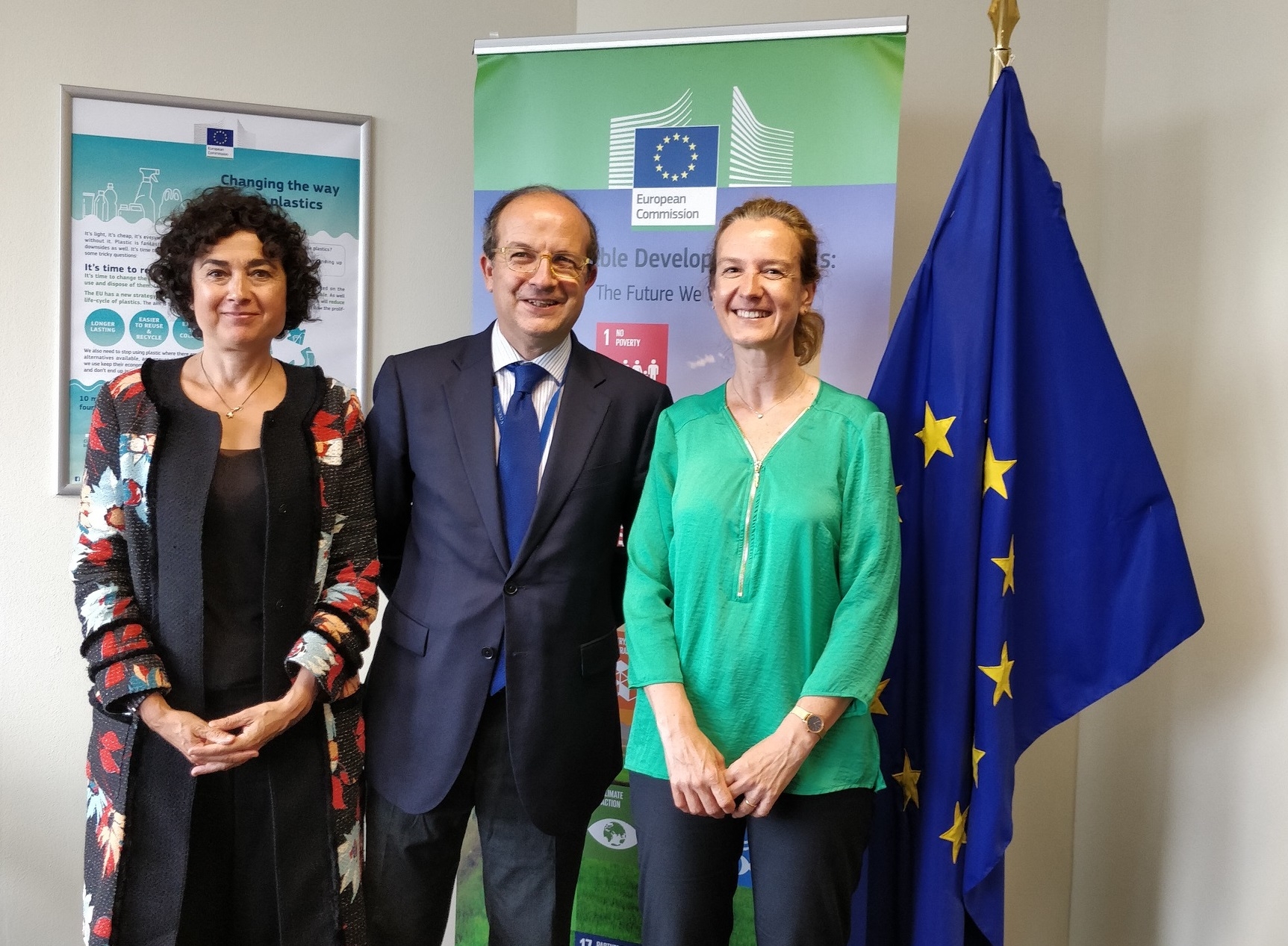 Calvó es reuneix amb el director general de Medi Ambient de la Comissió Europea