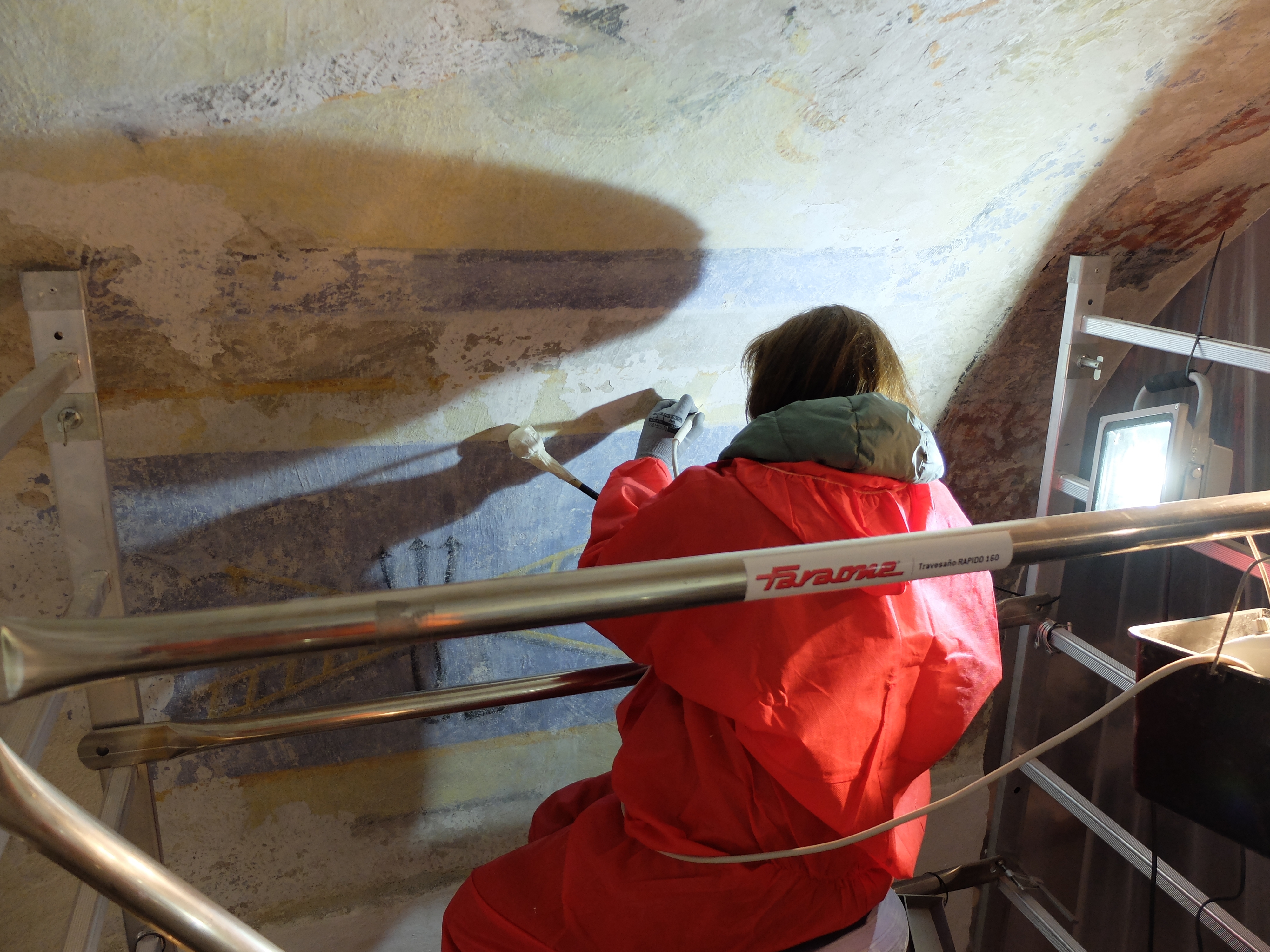 S'inicia la restauració de les pintures murals de Sant Serni de Canillo