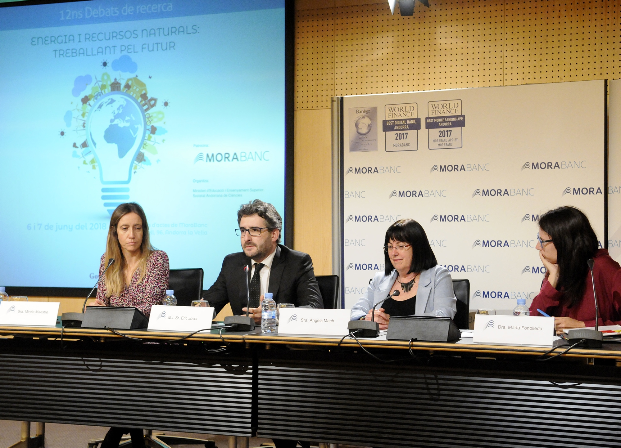 Jover destaca la necessitat d'apostar per la recerca en l'energia en l'acte d'inauguració dels 12ns Debats de recerca