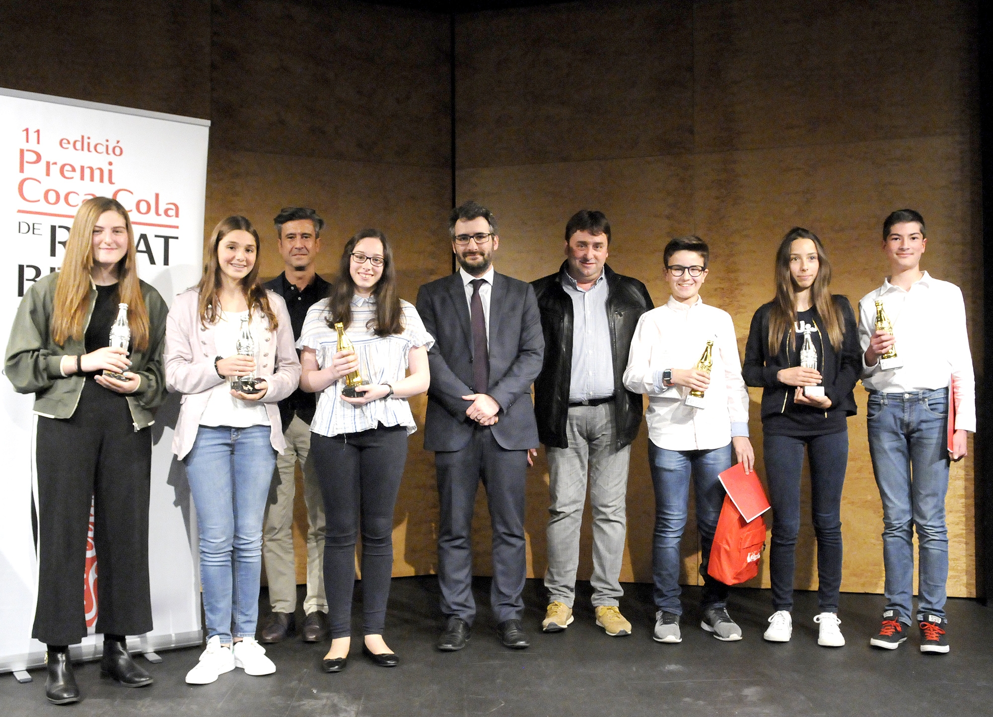 Es lliuren els premis de l'11è Concurs Coca- Cola de relat breu