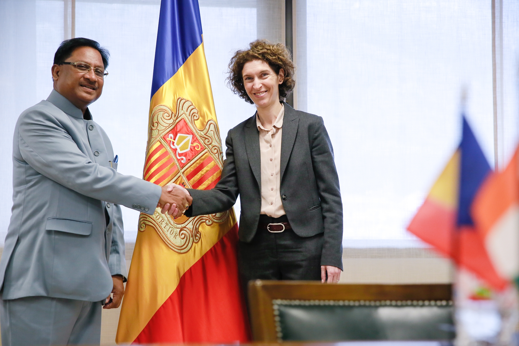 Andorra i l'Índia estudien ampliar els seus àmbits de col·laboració