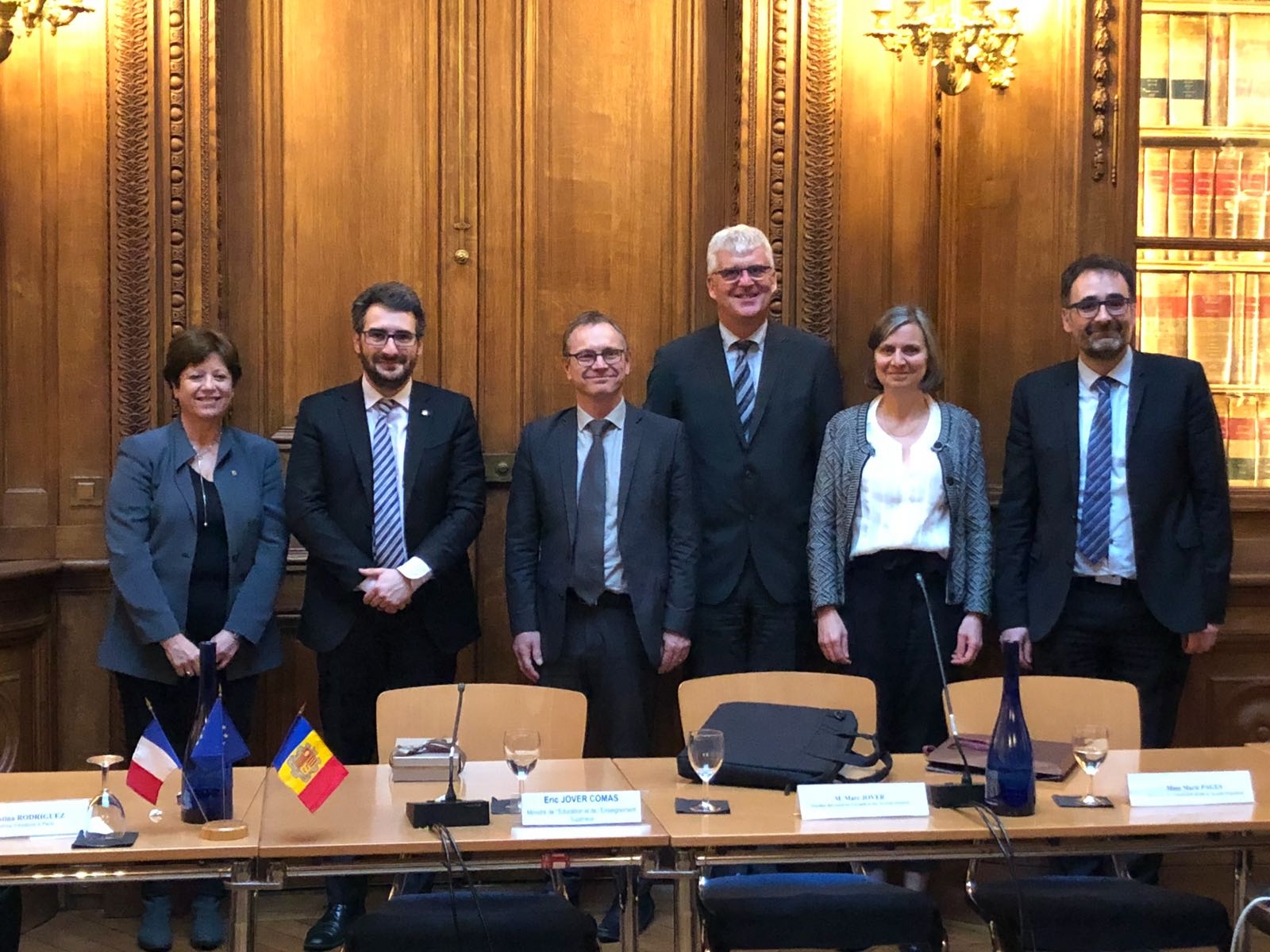 La comissió mixta franco-andorrana de Educació celebra la seva reunió anual a París