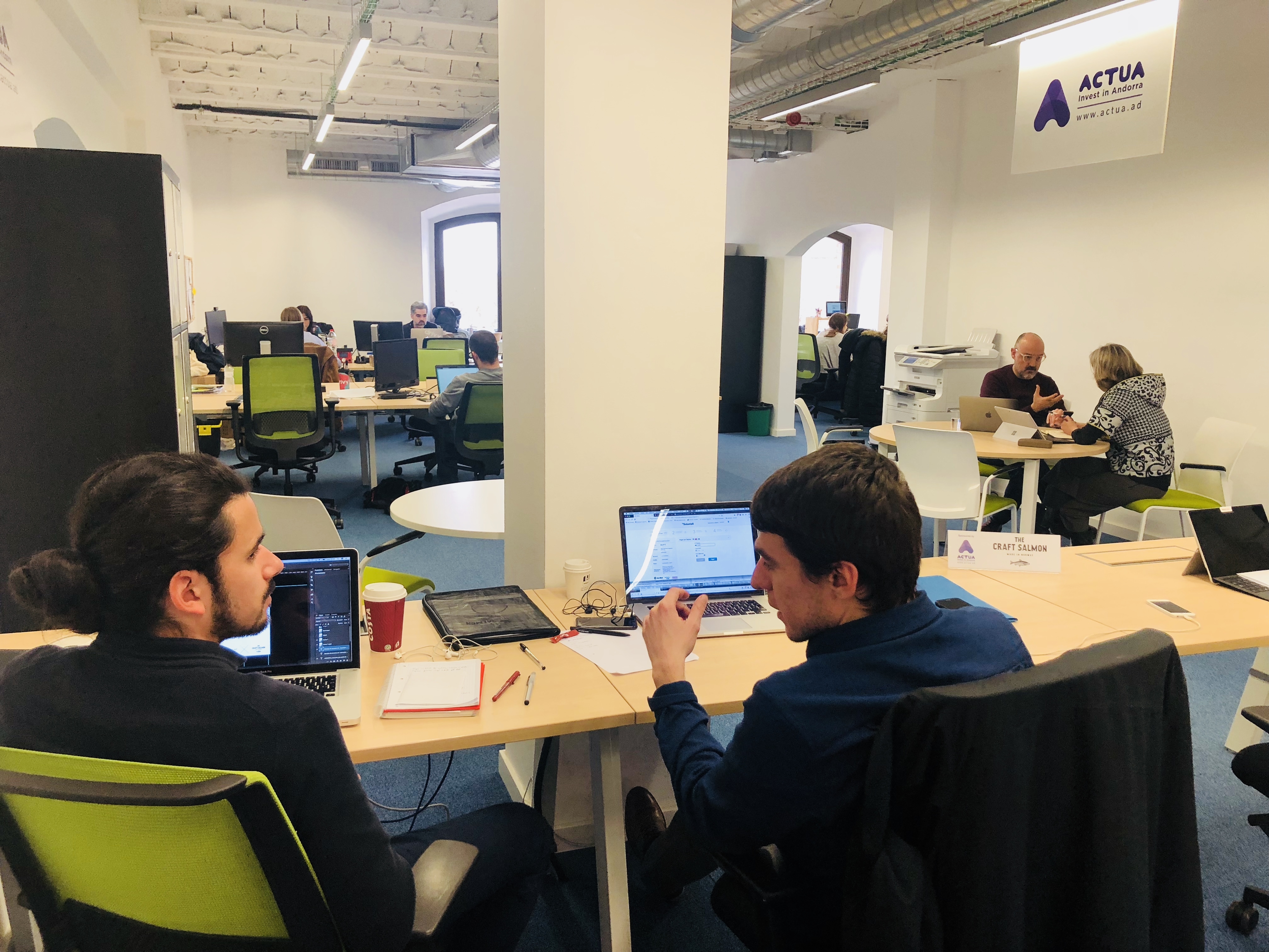 Aterra la primera empresa andorrana a l'espai d'Actua al Barcelona Tech City i creix l'interès per les oportunitats al Principat