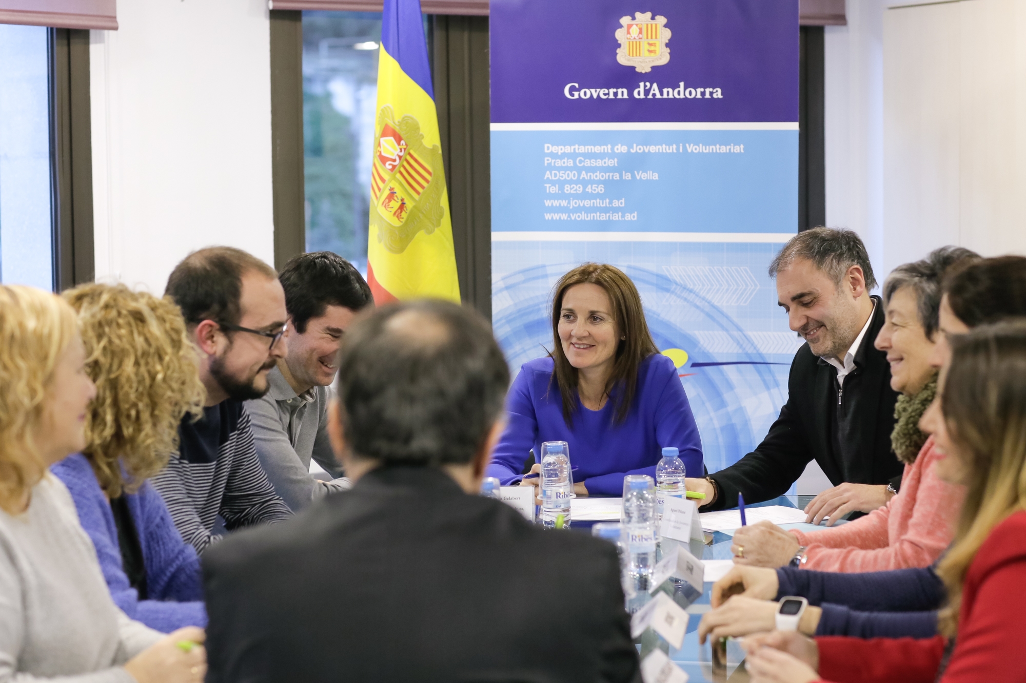 La Taula Permanent de Joventut es reuneix amb el Raonador del Ciutadà