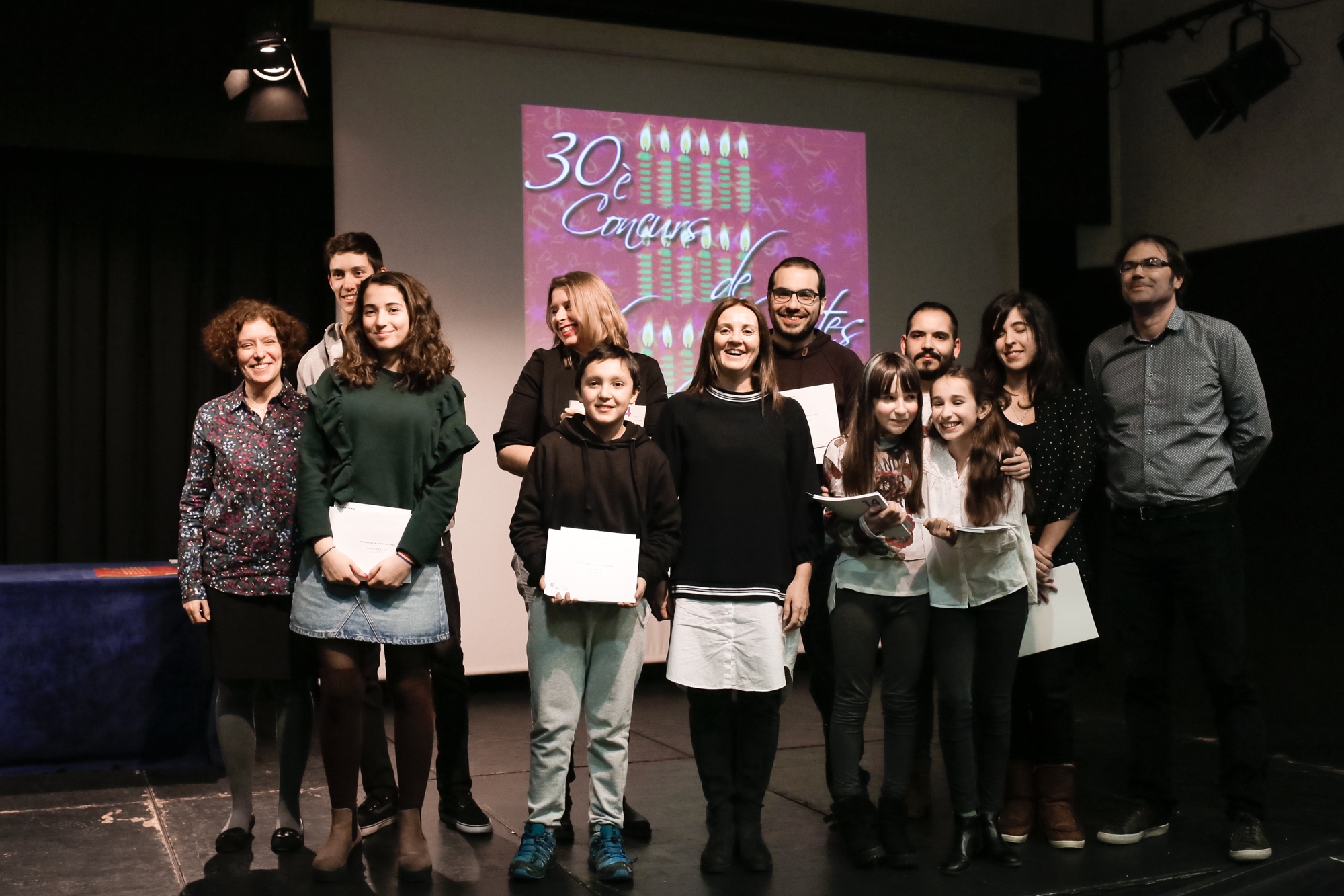 Gelabert lliura els premis del 30è Concurs de contes de Nadal