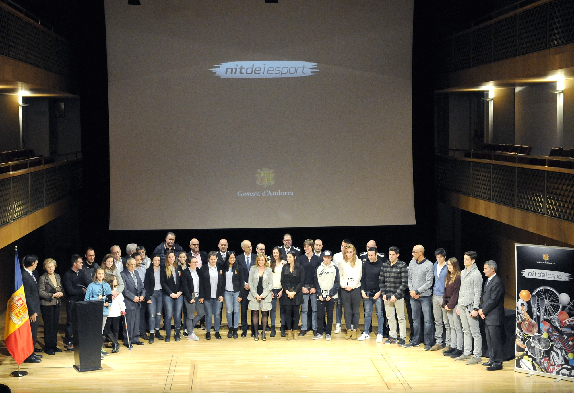 La nit de l'Esport 2017 premia els esforços a favor de l'esport a Andorra