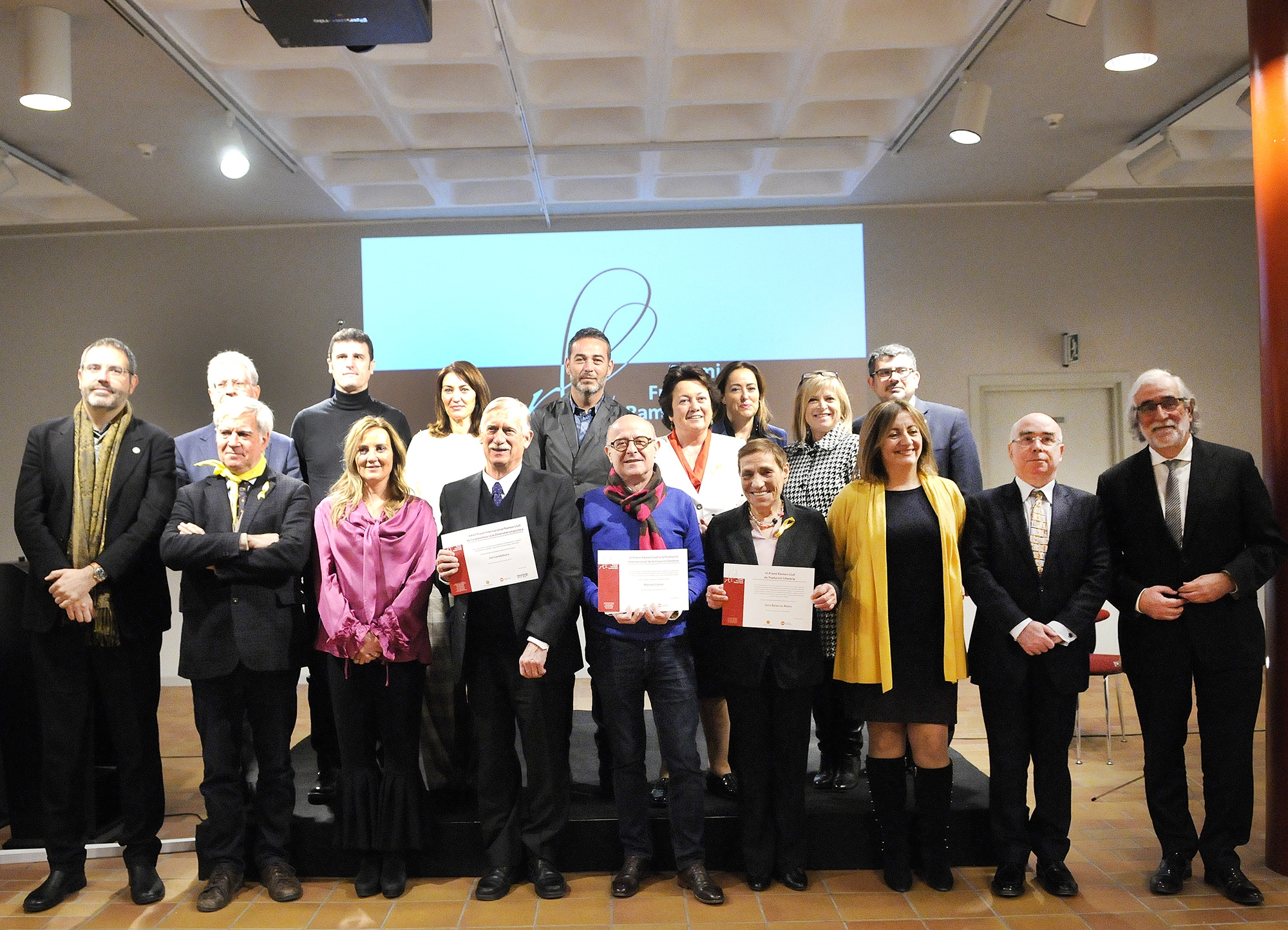 La Fundació Ramon Llull premia la traductora romanesa Jana Balacciu Matei, el lingüista Joan Landaburu i el programador Manuel Llanes