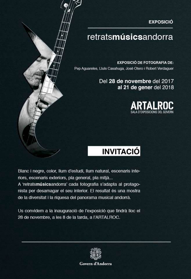 L’ARTALROC acull l’exposició ‘retratsmúsicsandorra’