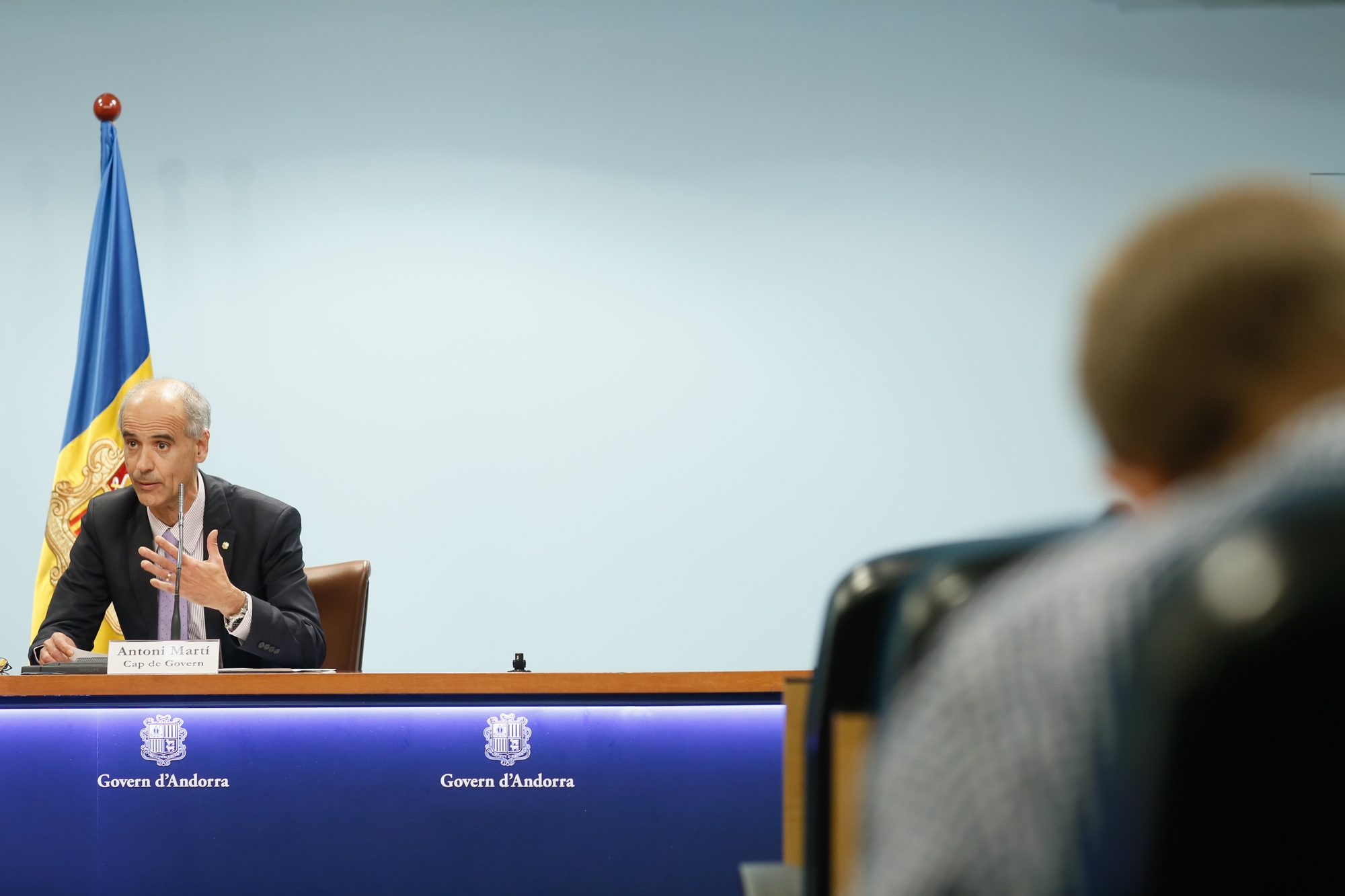 Martí ofereix als presidents dels grups parlamentaris formar part de la delegació a les negociacions amb la UE per l’acord d’associació