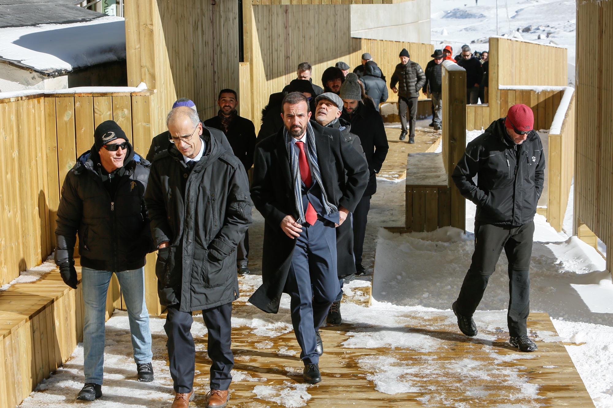 Martí i Torres presenten la primera fase del passeig del riu del Pas de la Casa