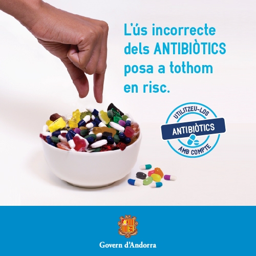 Andorra se suma a la setmana mundial de conscienciació sobre l'ús correcte dels antibiòtics