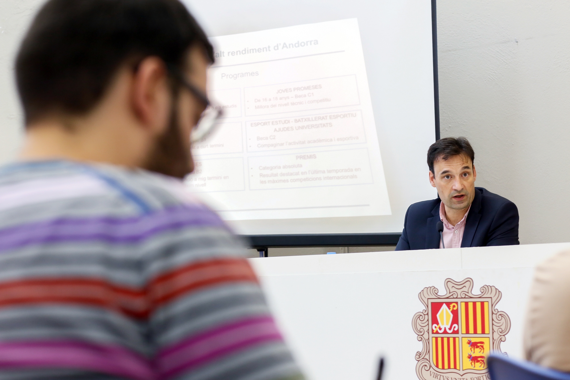 Esports atorga 51 beques als esportistes integrats al programa d'Alt Rendiment d'Andorra per un import de 326.516 euros