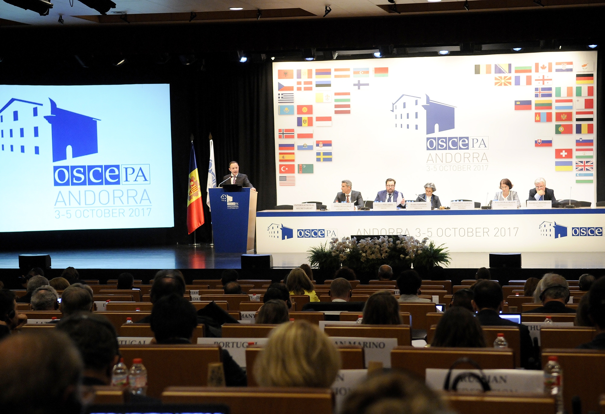 Xavier Espot participa en la sessió sobre ciberseguretat de l’Assemblea Parlamentària de l’OSCE