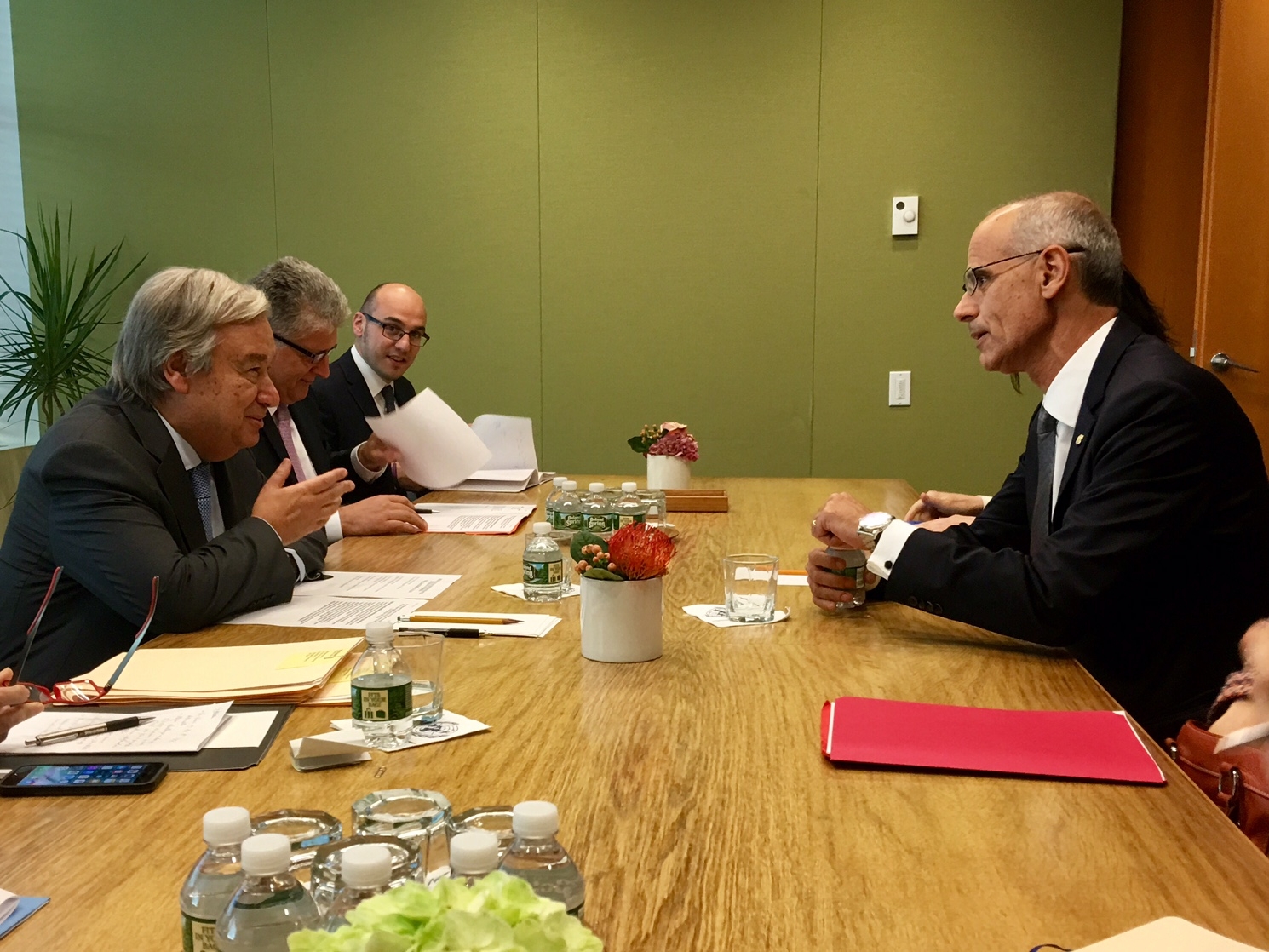 Martí reafirma davant Guterres el compromís d'Andorra amb el desenvolupament sostenible