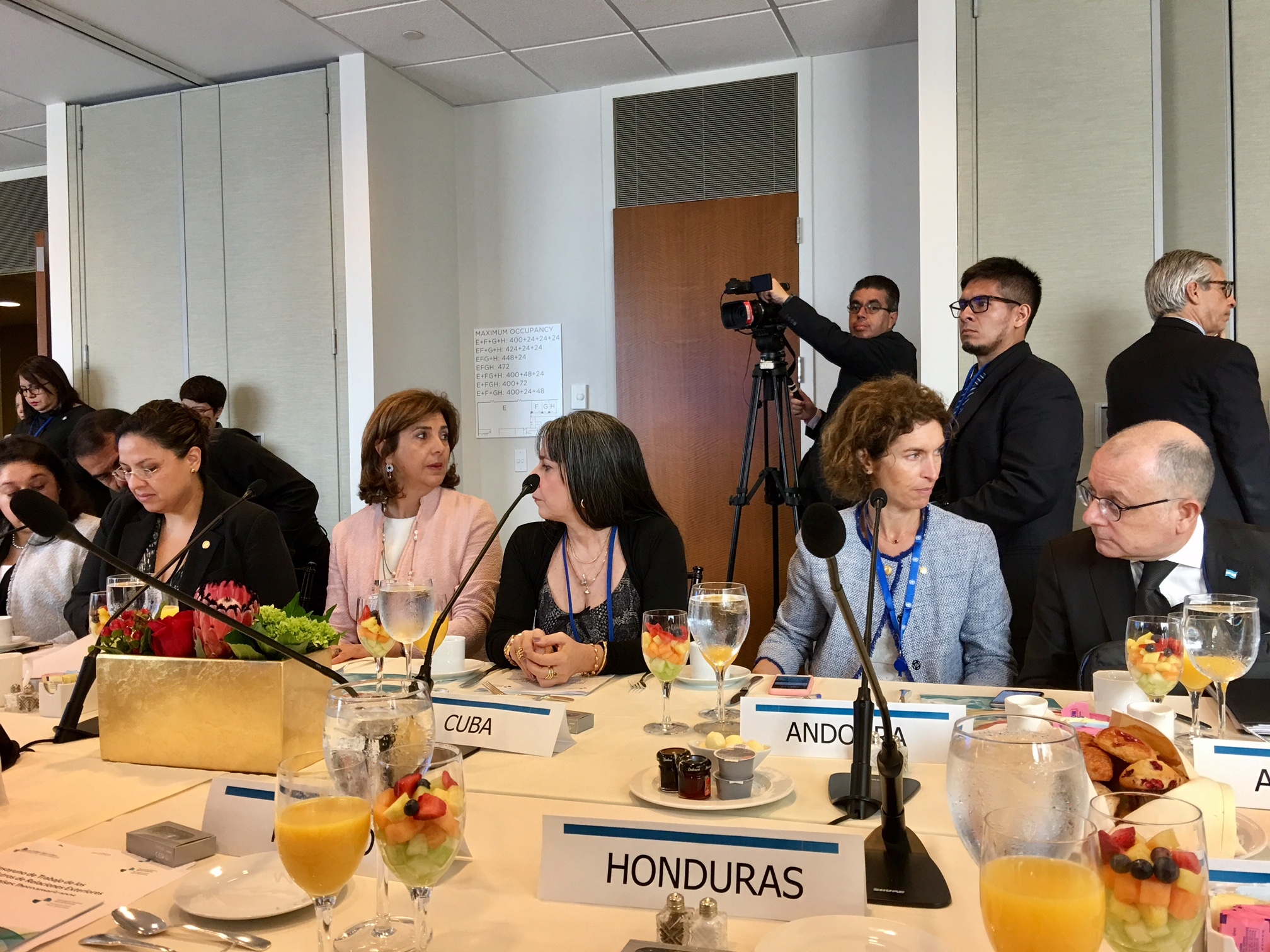 Ubach defensa la candidatura d’Andorra per acollir la Cimera 2020 davant els ministres iberoamericans