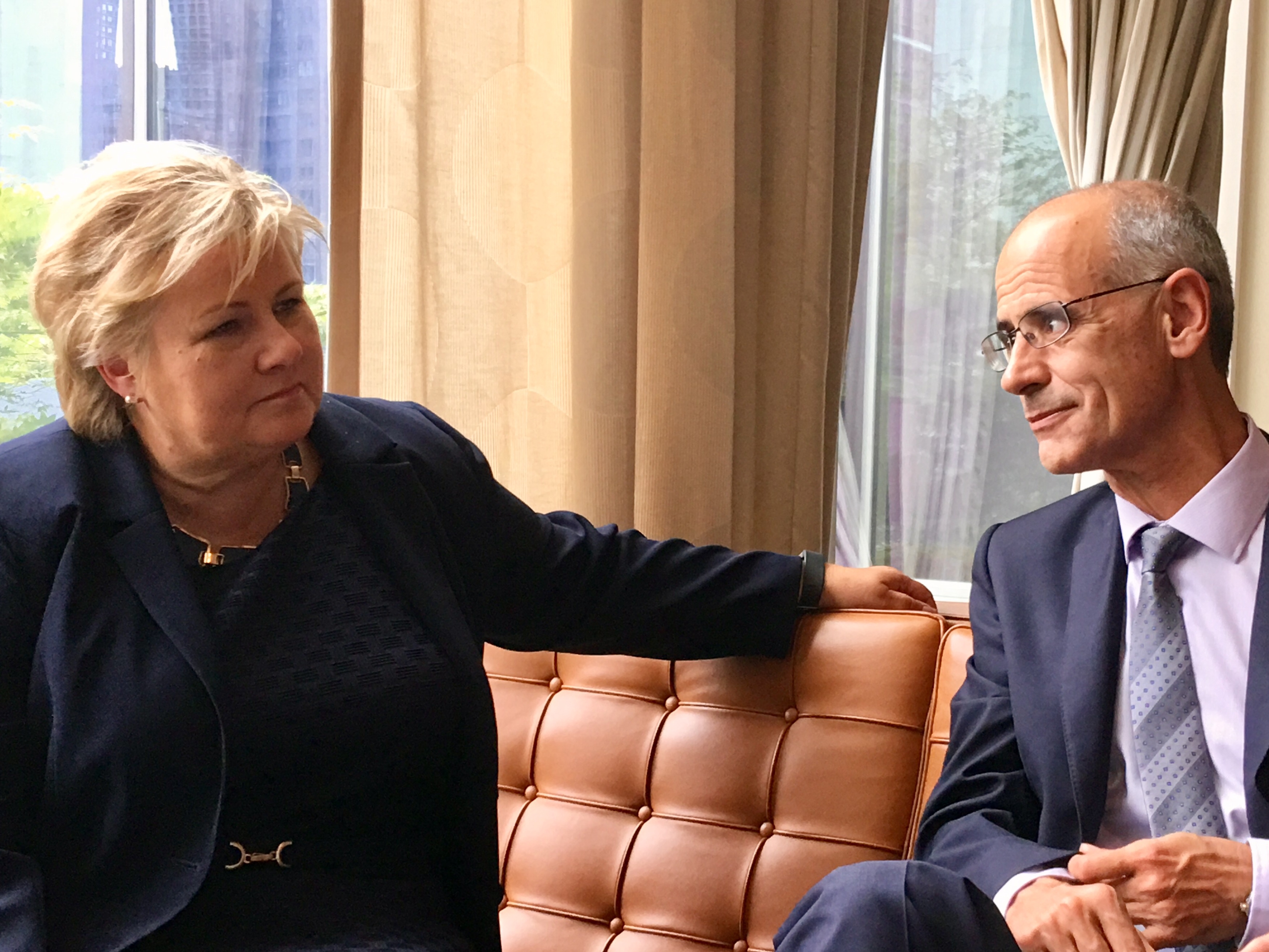 Martí i Solberg acorden intercanviar experiències sobre l’accés al mercat interior de la Unió Europea