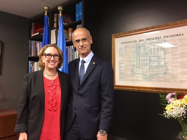 La reunió de Martí amb Grynspan marca l’inici d’una setmana clau perquè Andorra aculli la Cimera Iberoamericana 2020