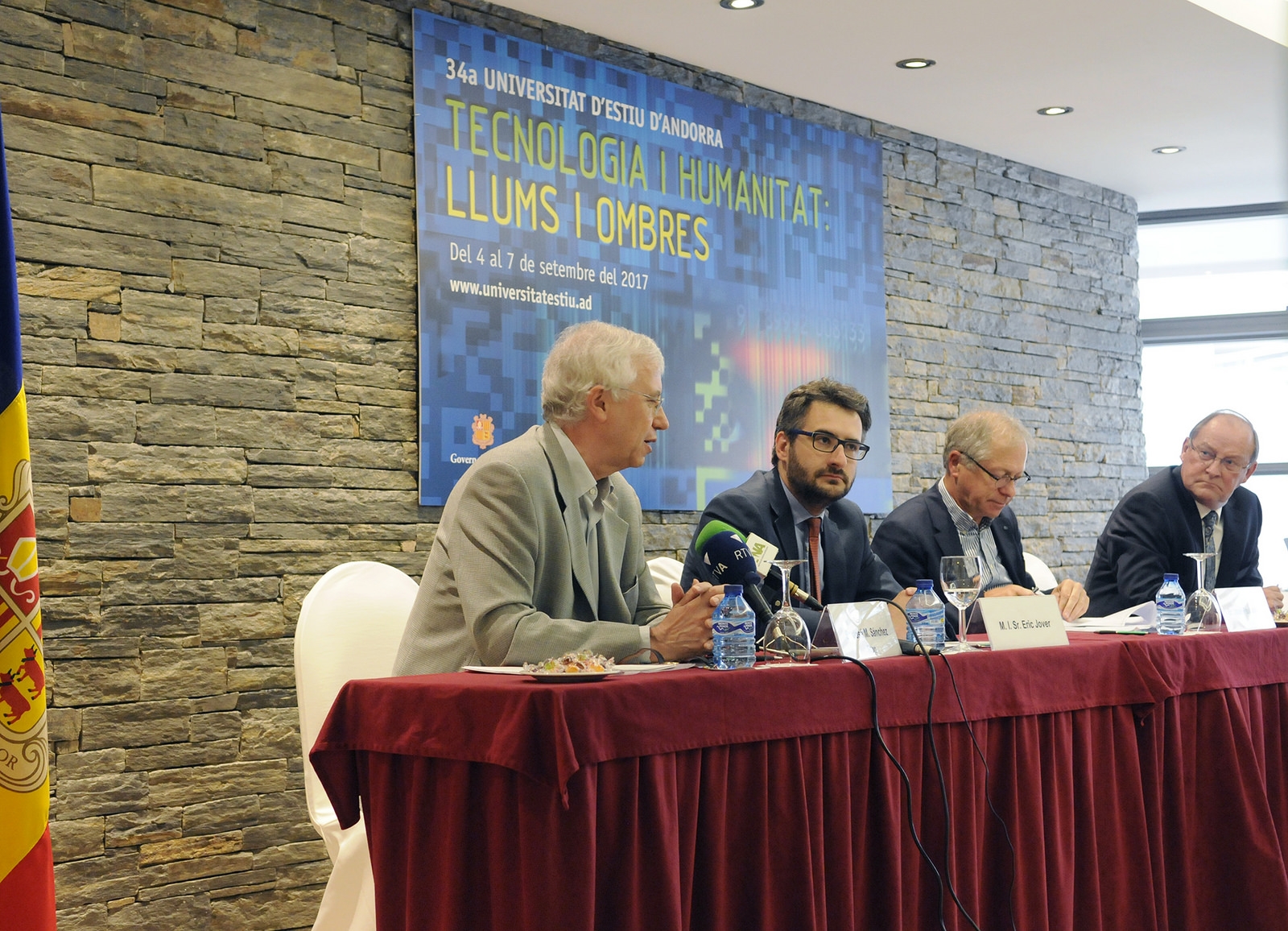Els avenços tecnològics i la seva incidència al llarg de la humanitat centraran la 34a Universitat d’Estiu d’Andorra que s’inaugura avui
