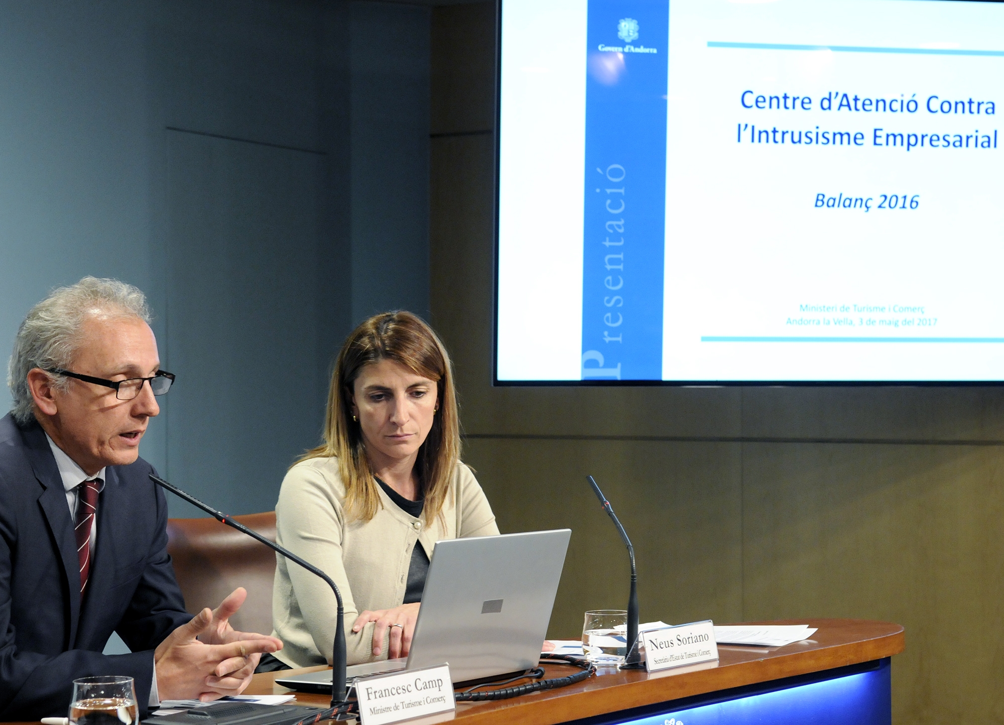 Comerç registra una disminució de les denúncies per intrusisme empresarial i de les reclamacions dels consumidors