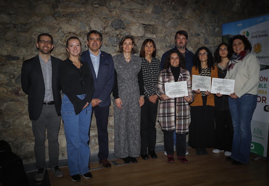 El Govern i el Comú d’Escaldes-Engordany premien iniciatives que promouen la consciència ambiental
