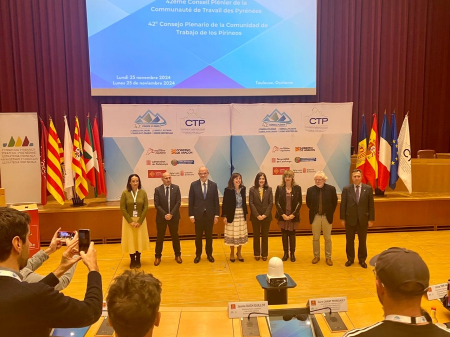 La joventut centra el Consell Plenari de la Comunitat de Treball dels Pirineus