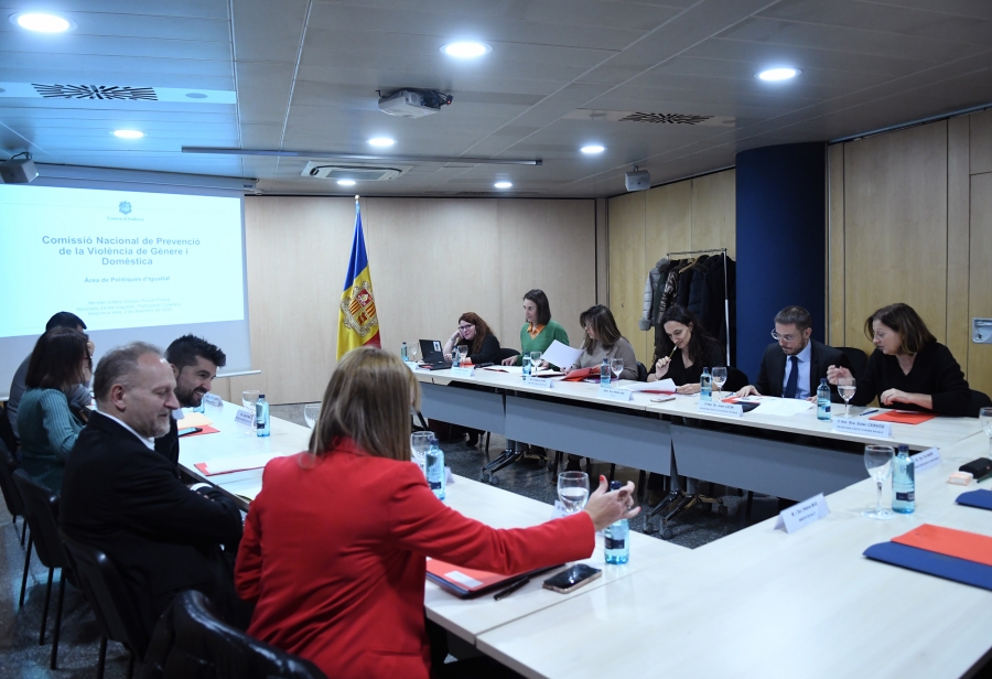 Se celebra la setzena reunió de la Comissió Nacional de Prevenció de la Violència de Gènere i Domèstica