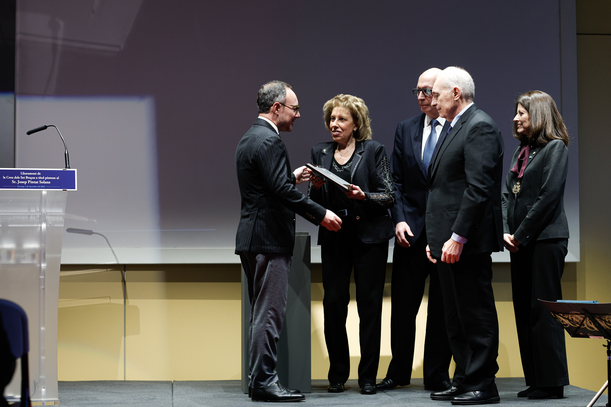 El Govern concedeix a títol pòstum la Creu dels Set Braços a Josep Pintat Solans