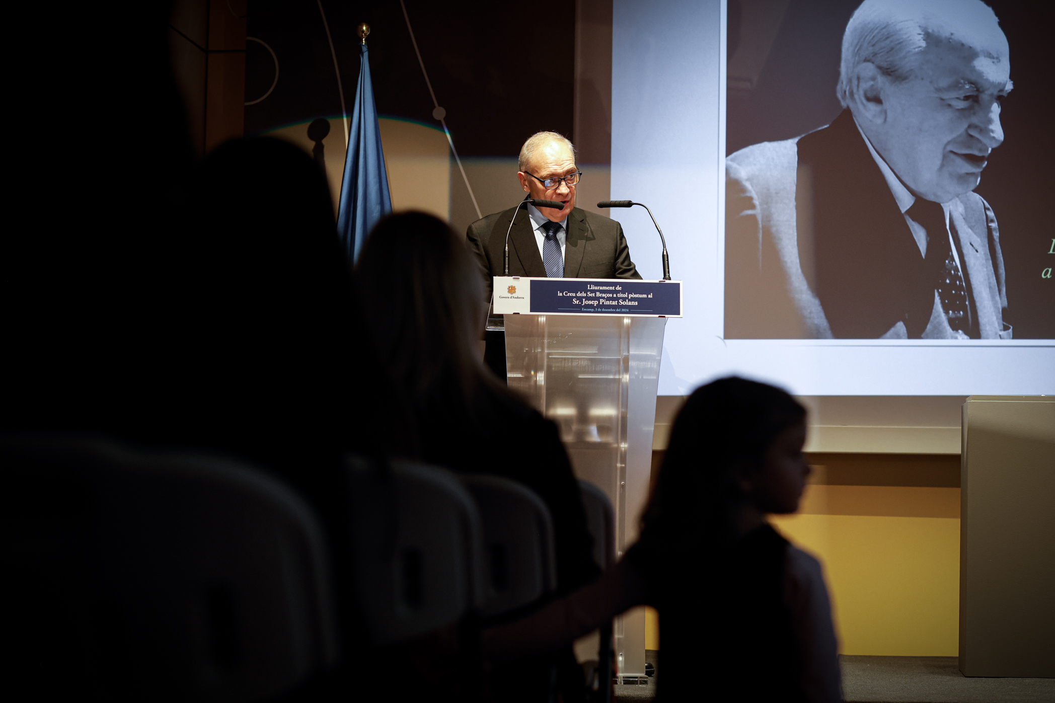 El Govern concedeix a títol pòstum la Creu dels Set Braços a Josep Pintat Solans