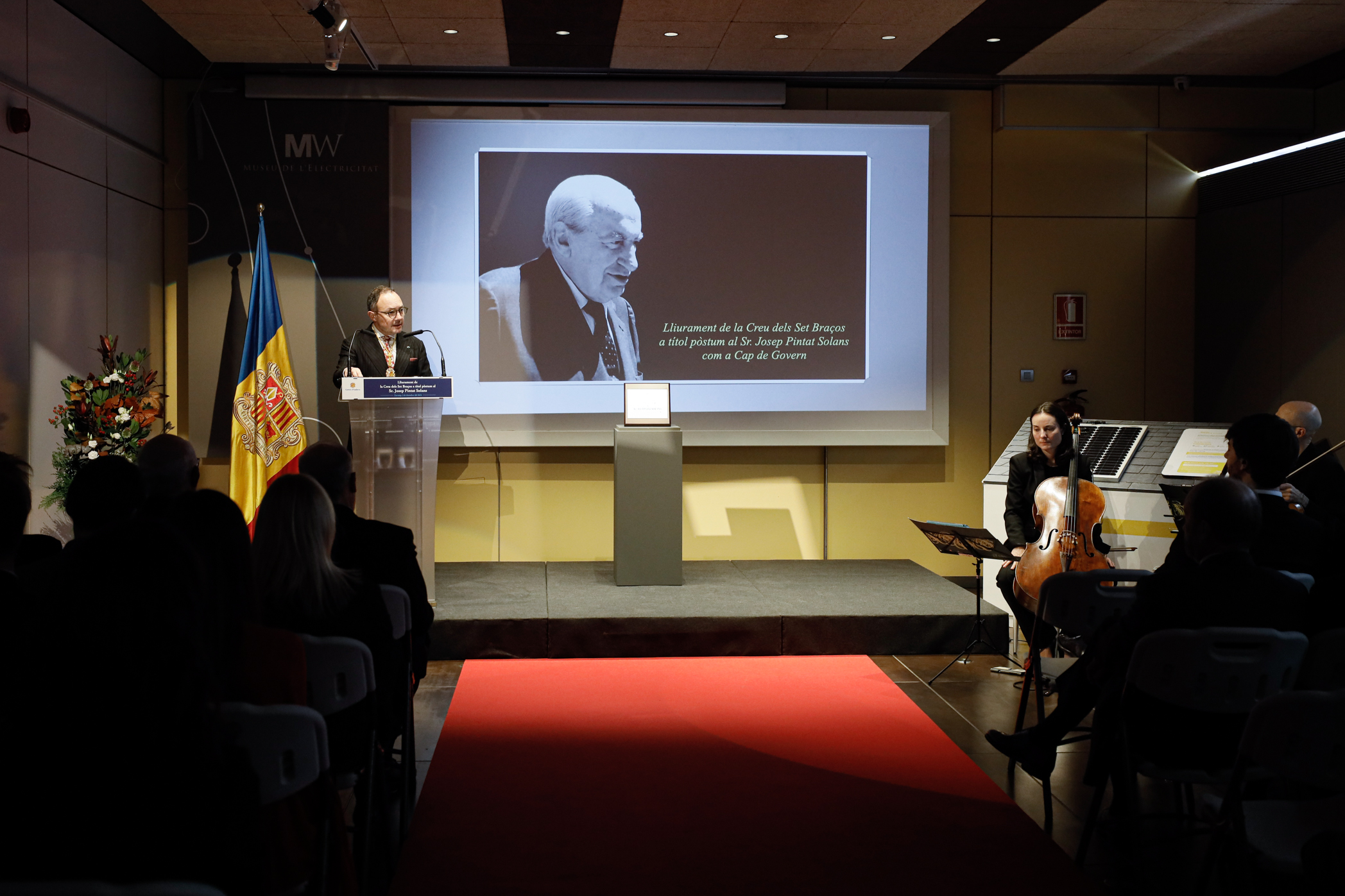 El Govern concedeix a títol pòstum la Creu dels Set Braços a Josep Pintat Solans