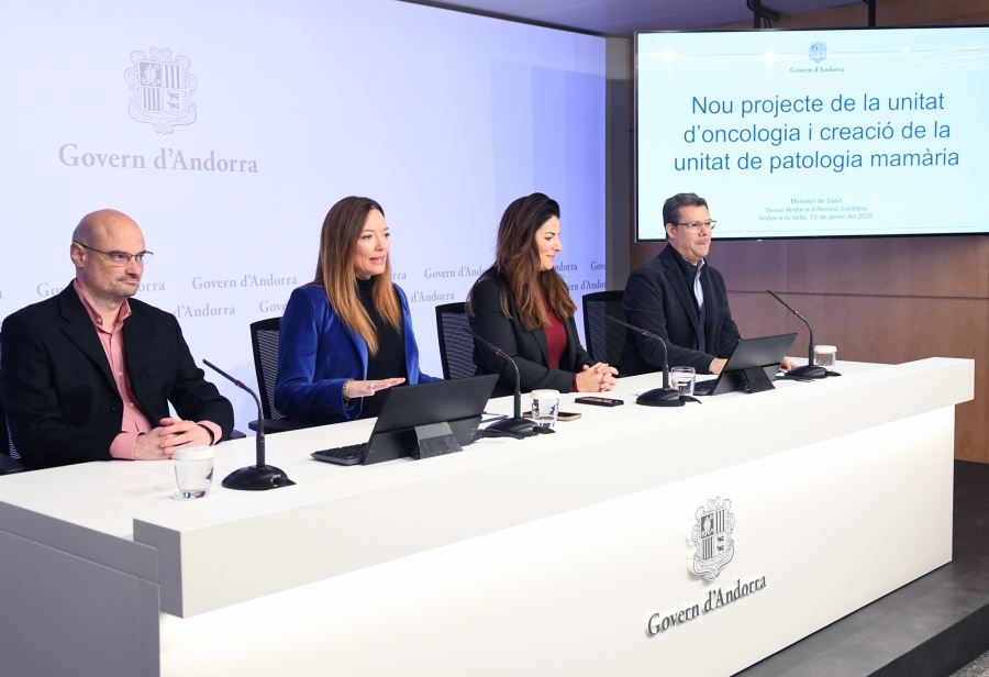 Nou projecte de la unitat d’oncologia i nova unitat de patologia mamària a l’Hospital Nostra Senyora de Meritxell